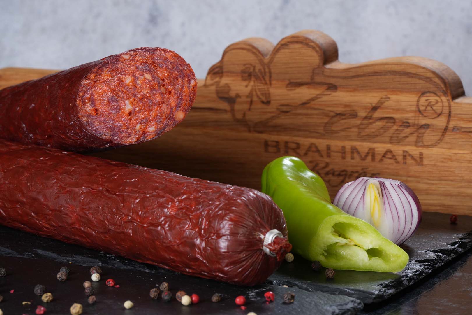 Eger csemege szalámi